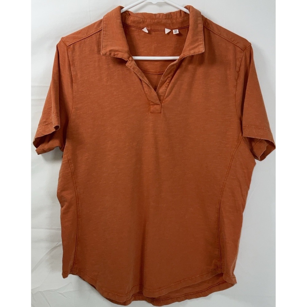 NWOT Women's Johnnie-O Golf Polo Shirt - Coastal Wash Burnt Orange - Medium